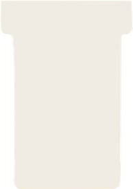 Franken T-Karten für Stecktafel, Größe 2, cremeweiß, Höhe: 84 mm, Kopfbreite: 60 mm, Fußbreite: 48 mm - Bild 1