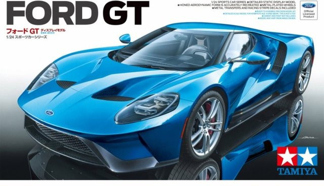 Tamiya Ford GT, Fahrzeug, 1:24, Blau - Bild 1