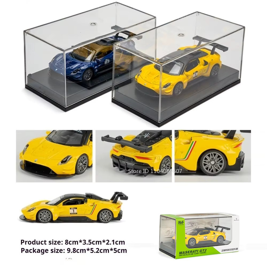 RMZ city GT2 750S Walküre DIVO V12 SIAN, Miniaturspielzeug Sportwagen, 1:64, Metall, Orange - Bild 3