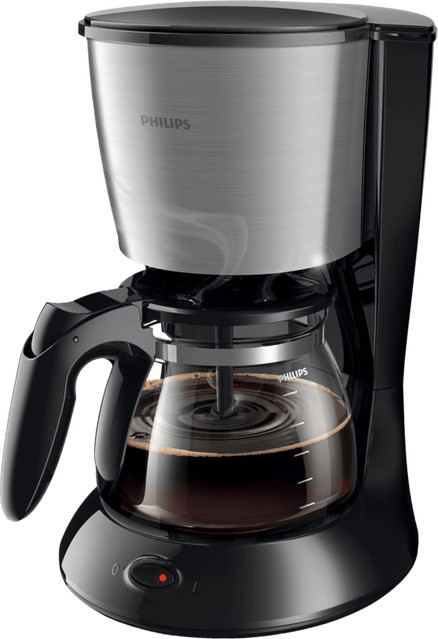 Philips Daily Kaffeemaschine HD7462/20 in Silber mit Glaskanne und Warmhaltefunktion - Bild 1