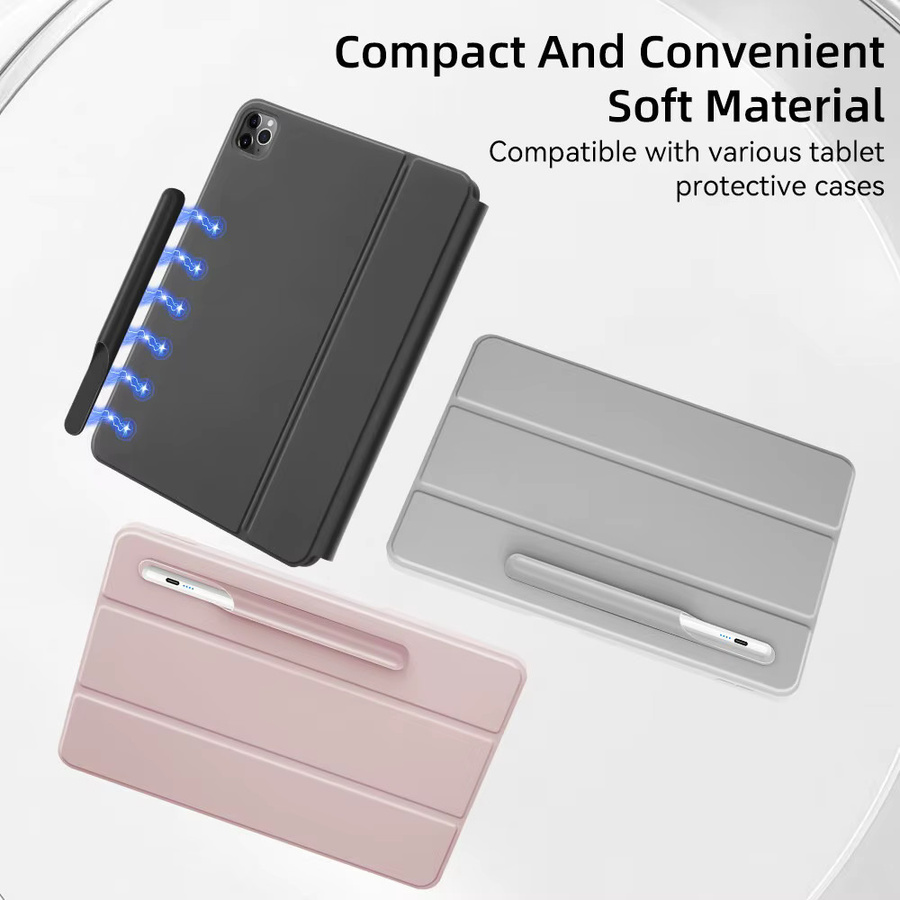 Hansong Universal Stifthalter mit Magnet und Klebstoff in Schwarz für Samsung, Apple und Xiaomi - Bild 2