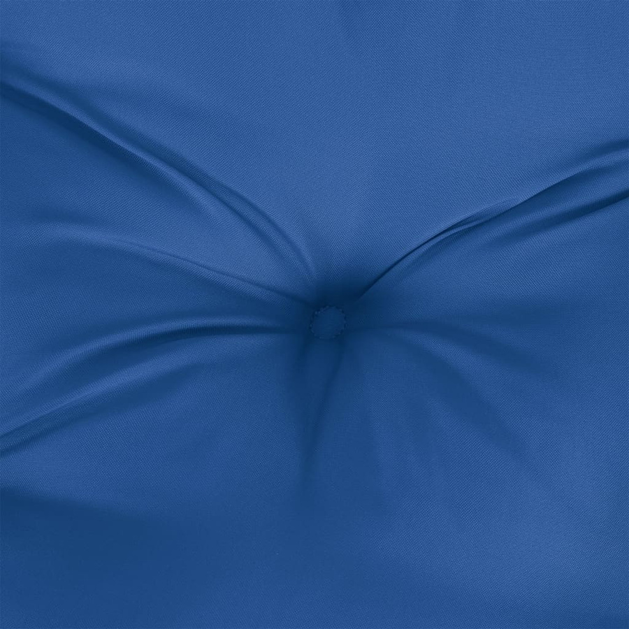 vidaXL Gartenbank-Auflagen 2 Stück Blau aus Oxford-Gewebe, B/T/H: 150 x 50 x 7 cm - Bild 5