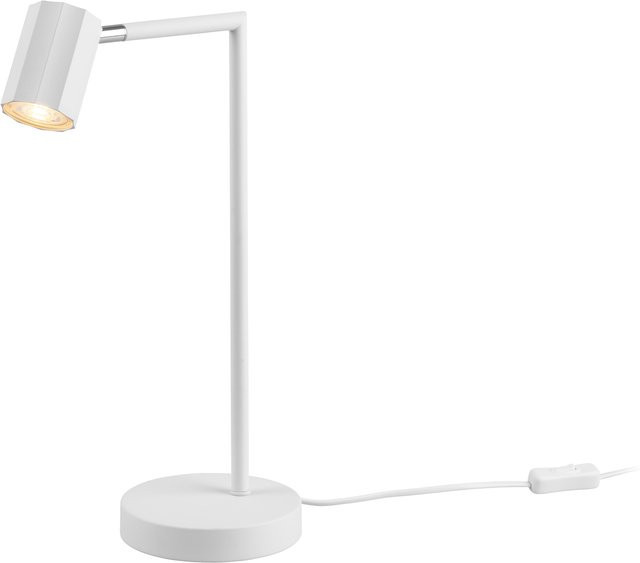 LIVARNO HOME LED-Tischleuchte in Weiß mit neigbarem und schwenkbarem Kopf für den Schreibtisch - Bild 1