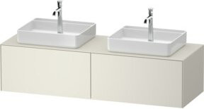 Duravit Waschtischunterschrank White Tulip in White, B/T: 160 x 55 cm - Bild 1