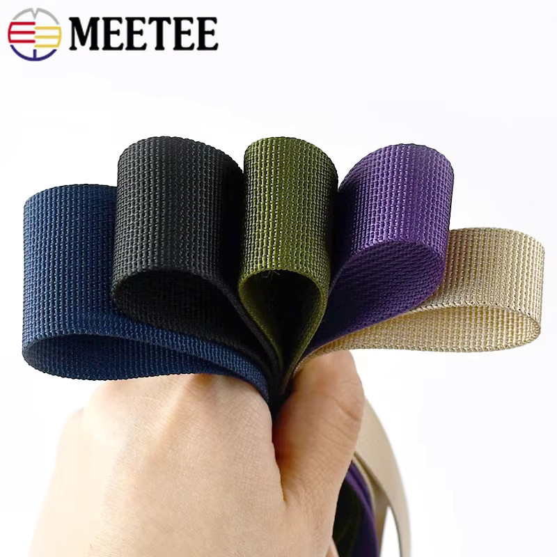 3M Nylon Gurtband in verschiedenen Farben für DIY Nähzubehör, Taschenriemen und Sicherheitsgurte, Breite: 20-38 mm - Bild 3