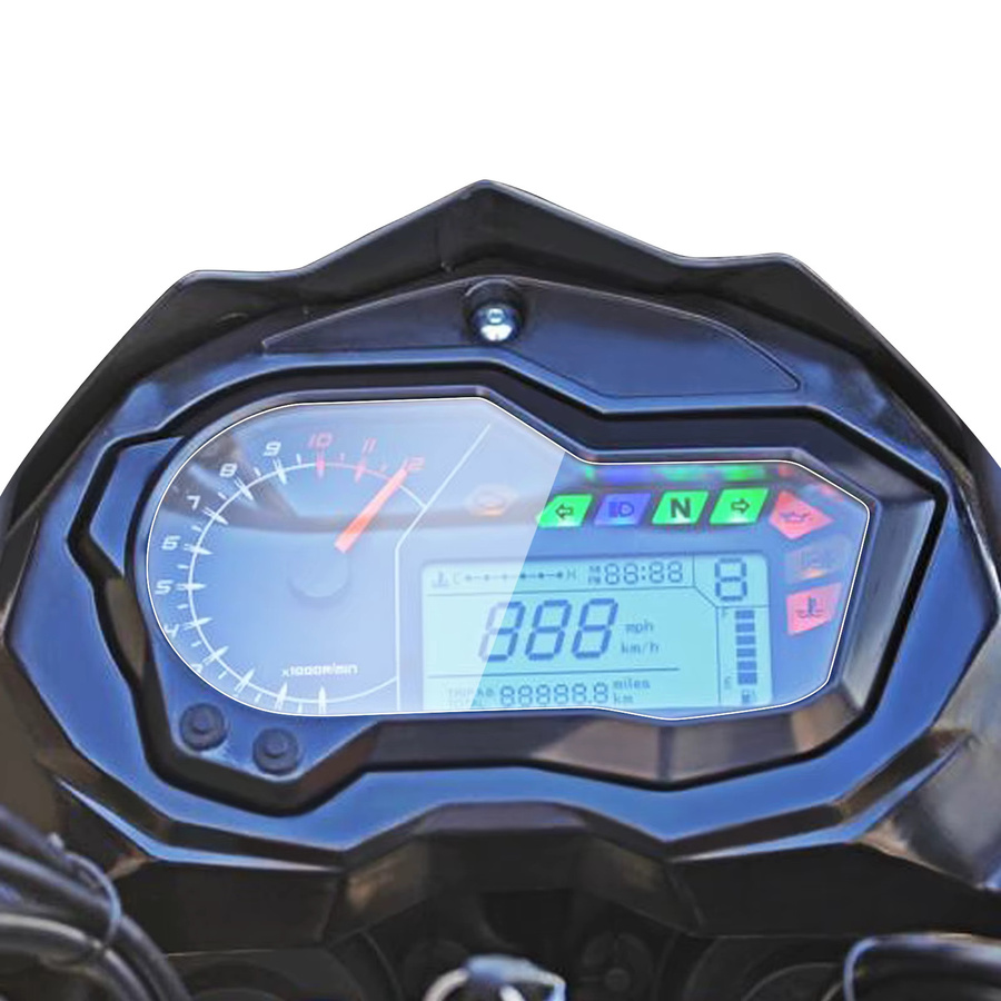 Benelli TRK 502 TRK 502X Tacho Cluster Bildschirm Kratzschutz Film in Transparent - Bild 2