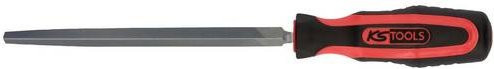 KS Tools Dreikant-Feile Form C aus Stahl, Länge: 250 mm - Bild 1