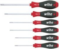 Wiha SoftFinish Torx Schraubendreher-Set 7-teilig T8 - T30 in Schwarz-Rot - Bild 2