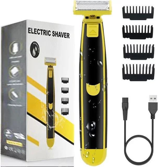 Kemei 360 Face Hybrid Elektrischer Bartschneider 5-in-1, Herren - Bild 1