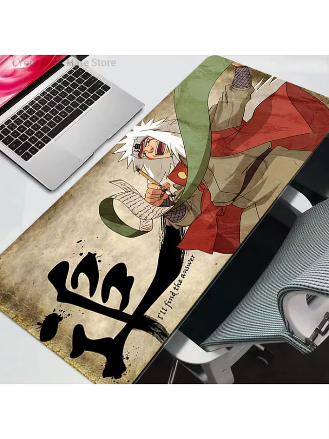 Bandai Naruto Anime Gaming-Mauspad XXL Schreibtisch-Mausmatte in Multicolour - Bild 2