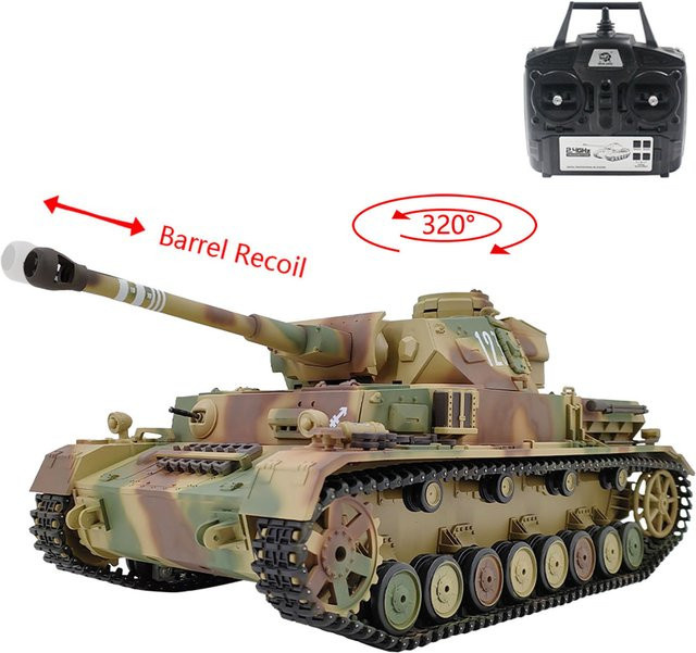 Henglong Panzer IV F2 RTR RC Panzermodell, 1:16 - Bild 1