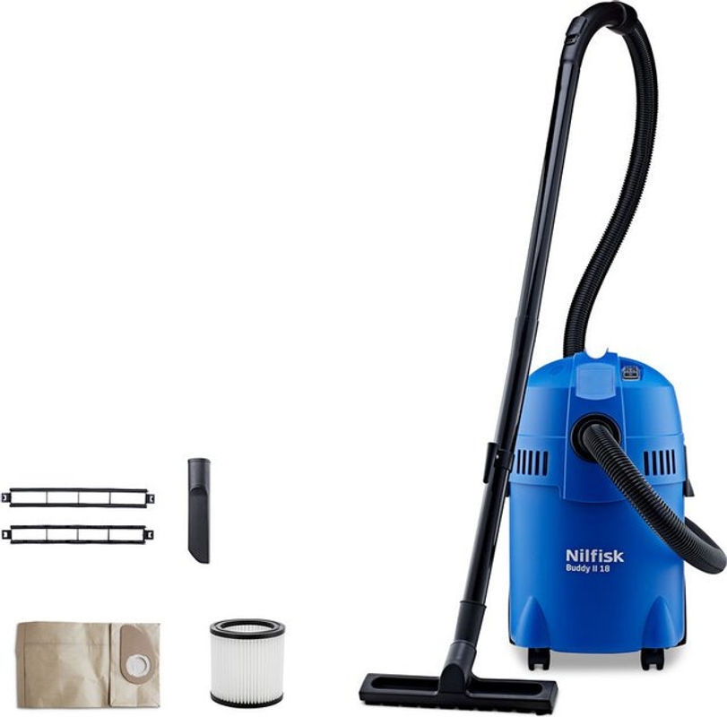 Nilfisk Buddy II 18 Nasssauger in Blau - Bild 2