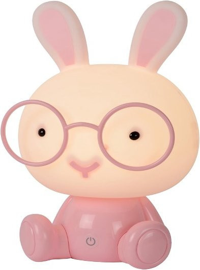 Lucide Tischleuchte DODO RABBIT in Pink, dimmbare LED-Tischlampe mit Touch-Funktion - Bild 1