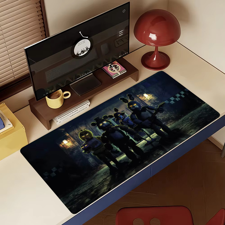 Movie F-FNAF 2 Mauspad rutschfeste Schreibtischunterlage aus Gummi in Multicolour für PC und Laptop - Bild 4