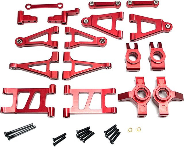 Mjx Hyper Go 1/14 14301 14302 Fernbedienung Auto, Metall, Zubehör, Rot - Bild 1
