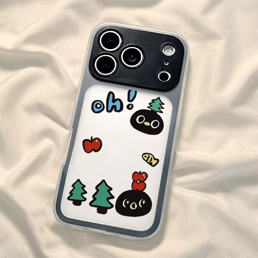 AKABEILA Handyhülle im Cartoon-Design für iPhone 17 Pro Max, 16, 15, 14, 13, mehrfarbig - Bild 5