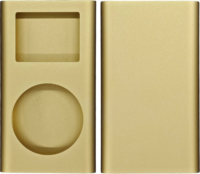 Apple iPod Mini 1. und 2. Generation Gehäuse mit Glaslinse in Gold - Bild 1