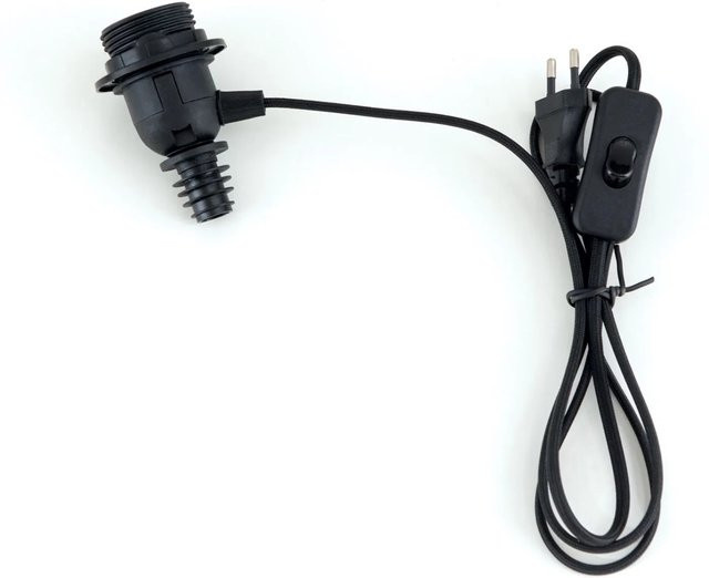 Orion Lightstyle DIY Lampenfassung E27 für Flaschenlampen in Schwarz - Bild 1