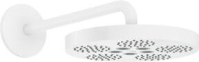 Hansgrohe Axor One Kopfbrause mit Brausearm, Regendusche, Rund, Mattweiß - Bild 1