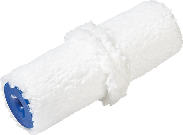 LUX-TOOLS Mini Panel-Walze aus Polyester, Weiß, Breite: 12 cm - Bild 1