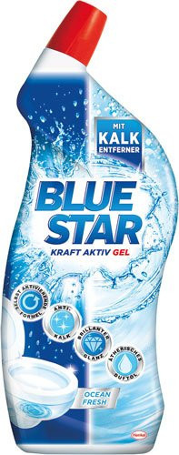 Blue Star WC Kraft Aktiv Gel Ocean mit 750ml - Bild 1
