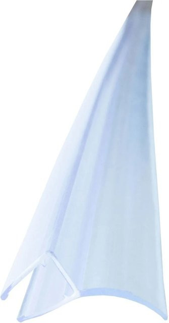 Bagnoxx Wanddichtung für Dusche, transparent, Länge: 2 m, für 8 mm Glasstärke - Bild 1