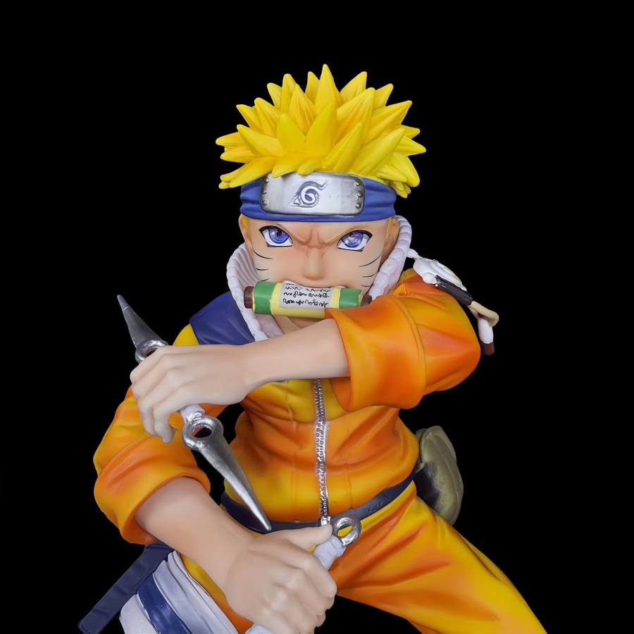 Bandai Naruto Uzumaki, Actionfigur, 18cm, Kunststoff, Orange - Bild 5