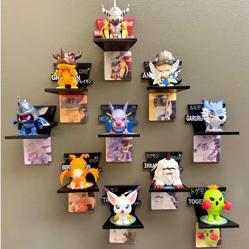 POP MART Digimon Adventure Kühlschrankmagnet, Blind Box, Figur - Bild 2