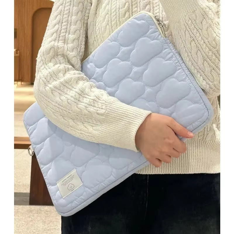 Stoßfeste Computertasche Ninth World für Laptop und iPad in Blau - Bild 2