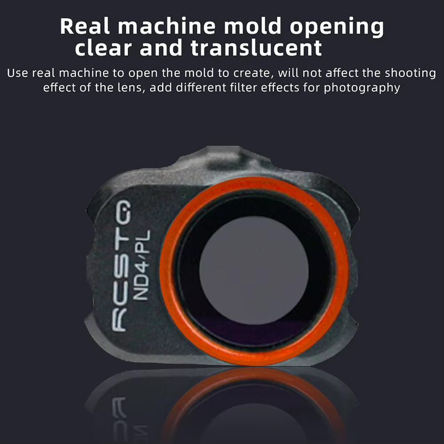 DJI Mavic Mini 1 und Mini 2 Linsenschutz Filter Set aus optischem Glas, UV/CPL/ND/PL Ersatzfilter Zubehör, transparent - Bild 5