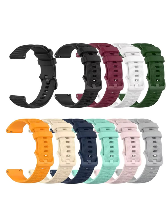 strapfreak Uhrenarmband Silikon, 20 mm, Unisex - Bild 3