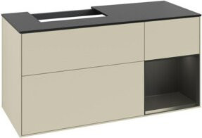 V&B Waschtischunterschrank Finion in Lackoptik, Breite: 120 cm, Tiefe: 50,1 cm, Höhe: 50,1 cm - Bild 1