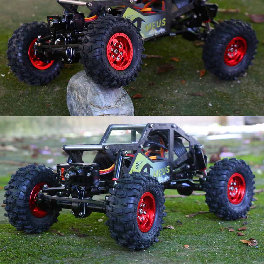 RS Red Spider 1.0 Mud Slingers Reifen, Zubehör, 1:18 - Bild 5
