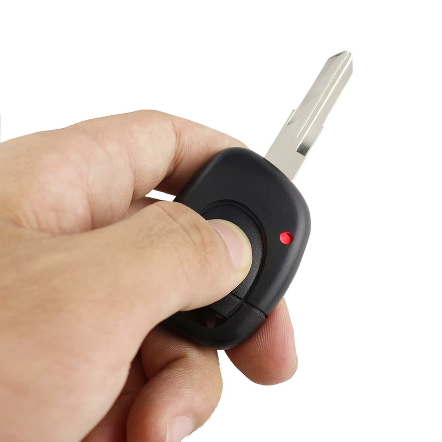 YIQIXIN Fernbedienung Auto Schlüssel für Renault Clio II Master Espace Kangoo 1 2 3 Simbol Twingo Scenic Laguna mit 433 MHz ID46 Chip und VAC102 NE73 Klinge in Schwarz - Bild 4