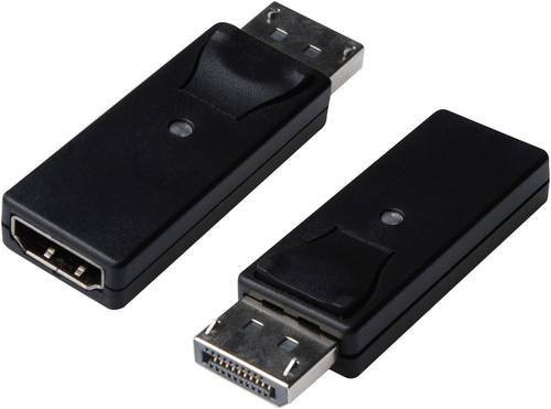 Digitus DisplayPort auf HDMI Adapter Schwarz AK-340602-000-S - Bild 1