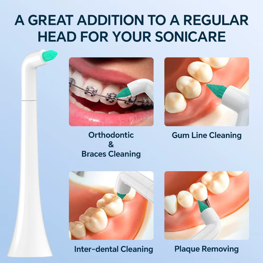 Philips Ersatz-Zahnbürstenköpfe für Sonicare 1100 2100 5100 - Bild 2