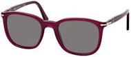 Persol PO 3355S Sonnenbrille, Quadratisch, Vollrand, Kunststoff, Unisex, purple, grey - Bild 1