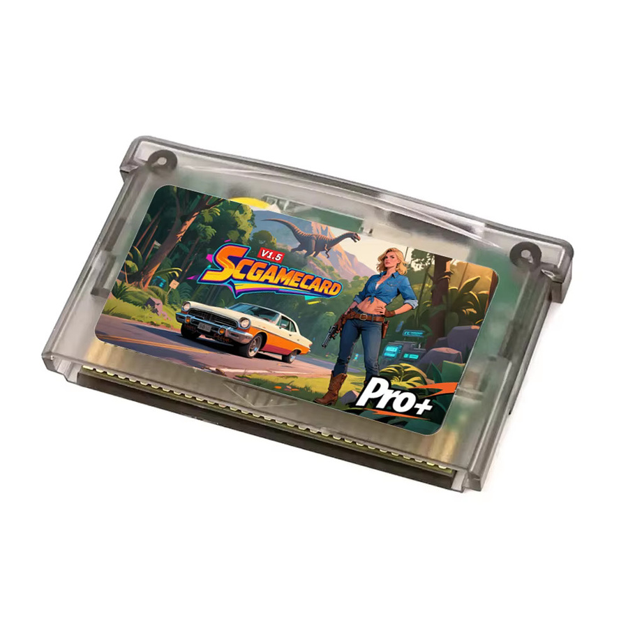 EVERGENESIS SCFW V1.5 Mini SC Karte 1000 in 1 Flash Memory Card für GBA GBC GB NES mit 8G MicroSD Karte in Purple Transparent - Bild 2