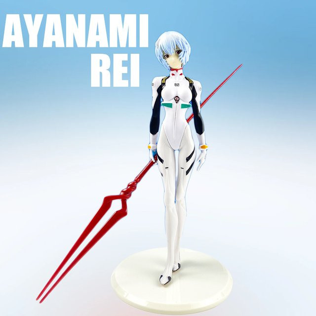 Bandai Evangelion Rei Figur, Spielzeugpuppe, 22 cm - Bild 1