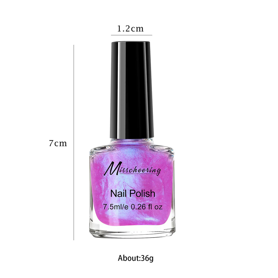 Misscheering Nagellack, Elfenbein, schimmernd, 7,5 ml - Bild 5
