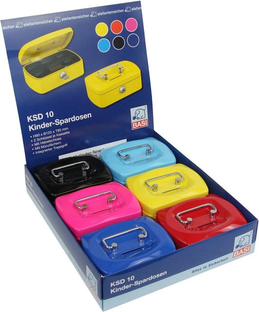 Basi Kinder-Spardosen KSD 10 multicolour - Bild 1
