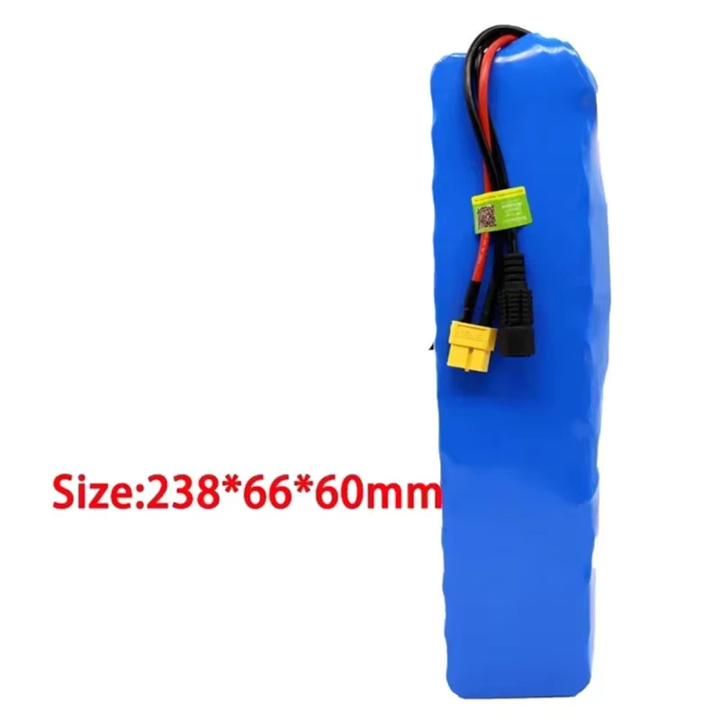 LOLRKO Lithium-Ionen-Akku 48V 100Ah 2000W 13S3P mit XT60-Anschluss und BMS in Blau inklusive 54,6V-Ladegerät - Bild 2