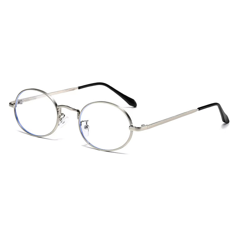 Korrektionsbrille, Vollrand, Rund, Metall - Bild 4