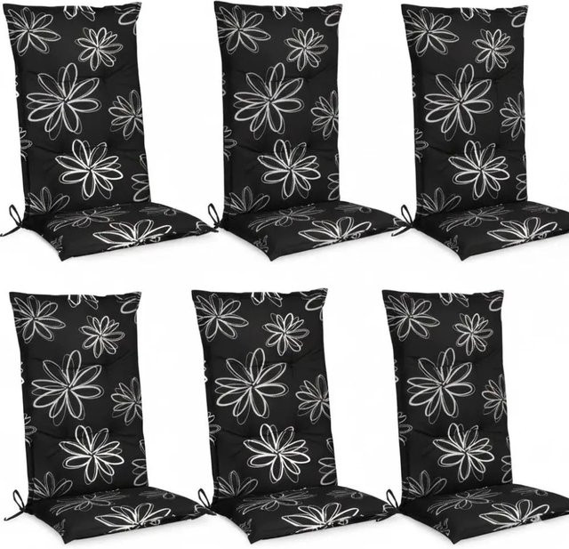 Beautissu Flores Hochlehner Ornamente Mehrfarbig 6tlg B/T/H: 120 x 50 x 6 cm - Bild 1