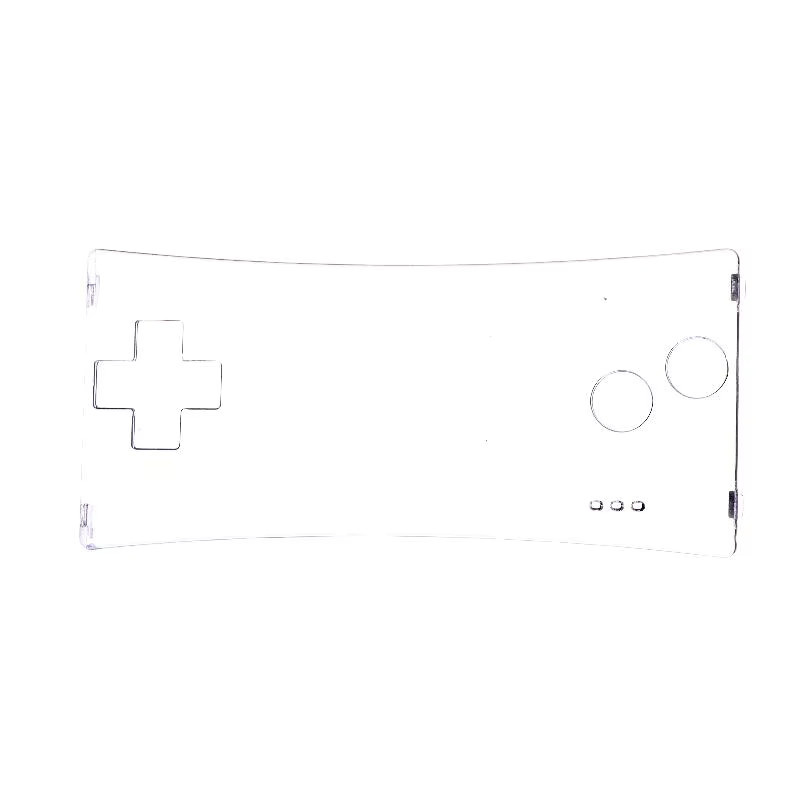 Transparente Frontabdeckung für deine Nintendo Gameboy Micro GBM Konsole inklusive Schutzfolien-Set - Bild 2
