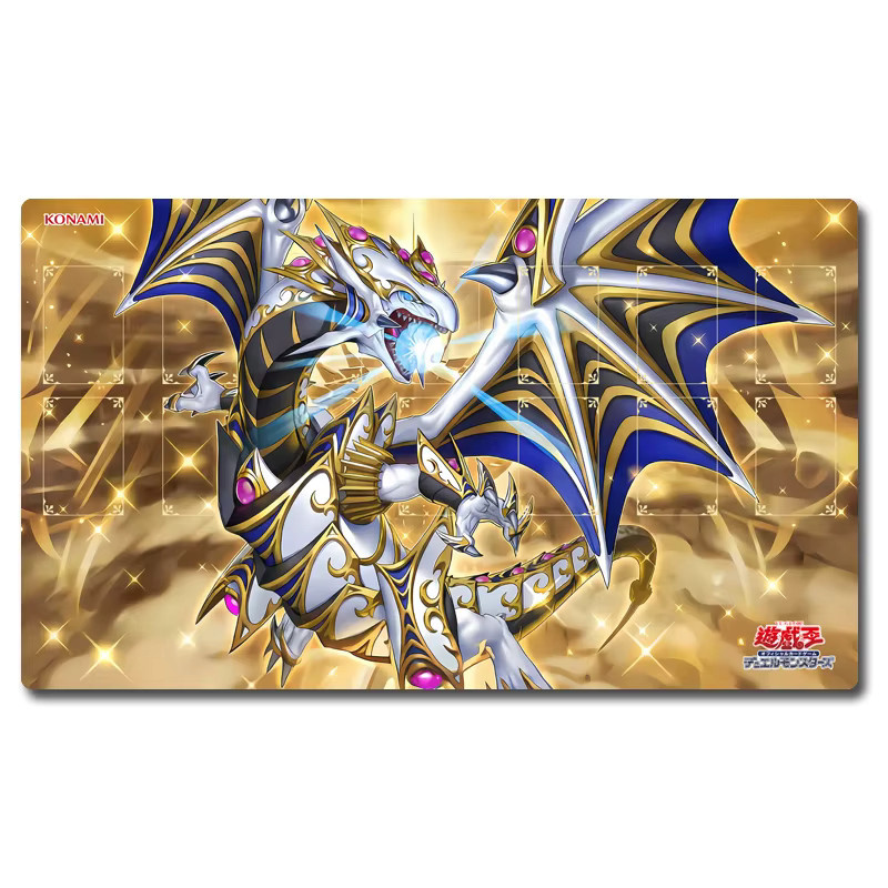Yu-Gi-Oh! Dragon of Illumination, Sanctuary's Shield, Spielmatte, Gummi - Bild 2