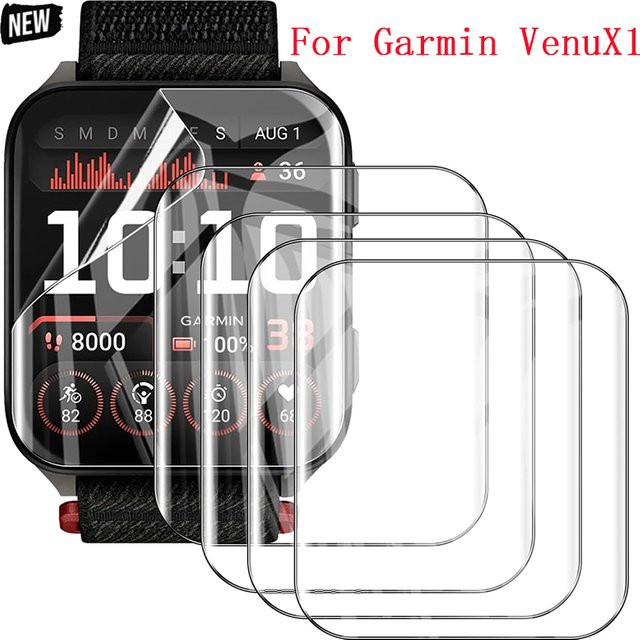 OAKCHARM Smartwatch Zubehör, Hydrogel Film, transparent, Unisex - Bild 1