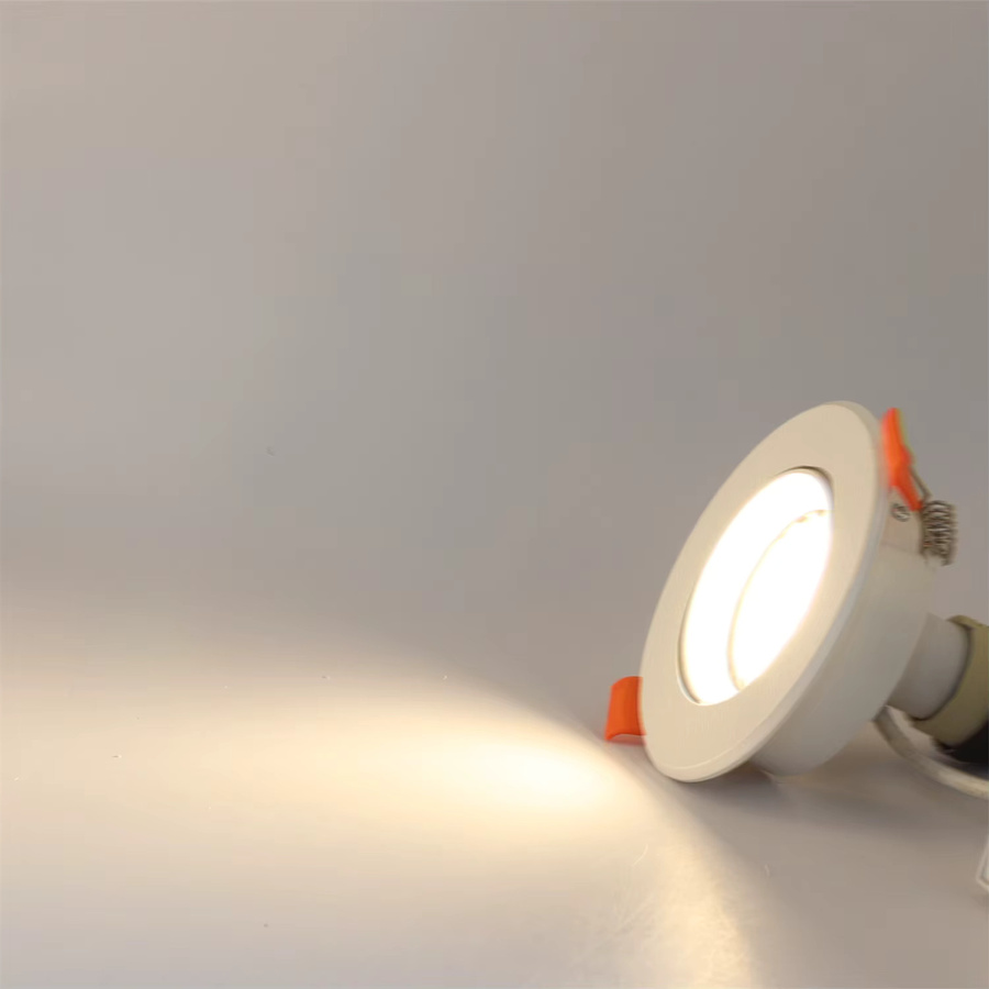 JOYINLED GU10 MR16 LED Einbaustrahler Runde Downlight-Halterung für Innenbeleuchtung in Schwarz und Weiß - Bild 2