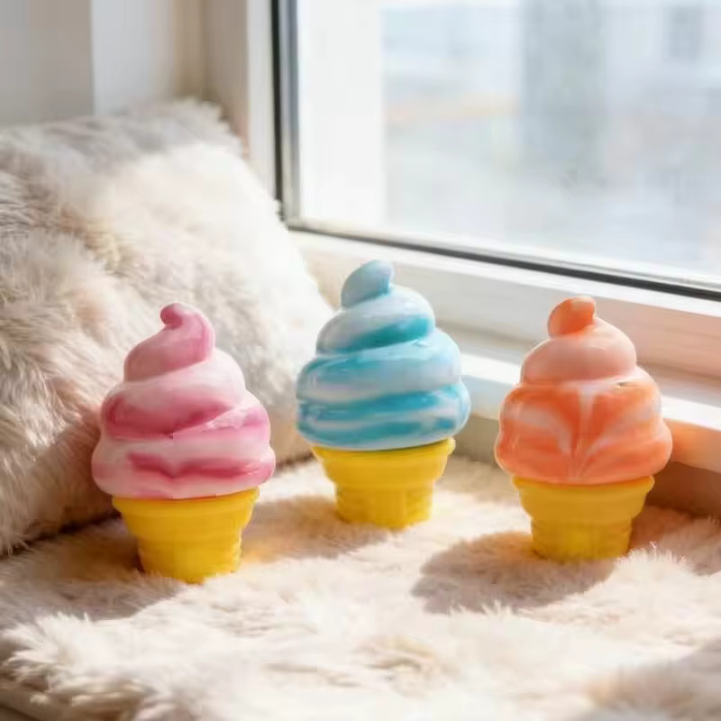 Schylling Nee Doh Eiscreme, Sensorisches Spielzeug, multicolour - Bild 2