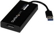 StarTech.com USB 3.0 auf DisplayPort Adapter in Schwarz für 4K UHD Video mit DisplayLink Zertifizierung - Bild 1